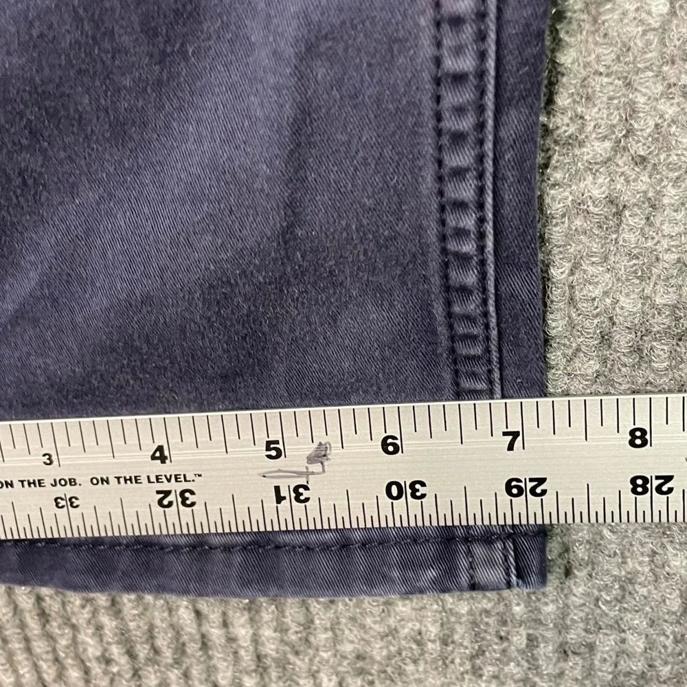 Levis 511 Slim Fit Pants Mens 32x29 Navy Blue All Seasons Tech Twill Chino